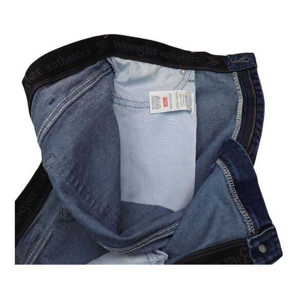 Wrangler 2 Pair Mens Authentics Denim Jeans 40X30 Relaxed Fit Stretch Waistband - Picture 5 of 13